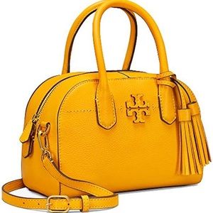 Tory Burch McGraw Small Leather Cross-body Satchel